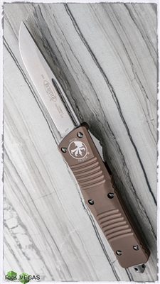 Microtech Combat Troodon S/E 143-10TA Stonewashblade Tan Handle