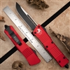 Microtech Combat Troodon S/E 143-1RD Black Blade Red Handle