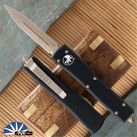 Microtech UTX-70 D/E 147-13 Bronzed Blade & Hardware