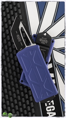 Microtech Exocet 158-1PU Black Blade Purple Handle
