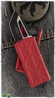 Microtech Exocet 158-1RD Black Blade Red Handle