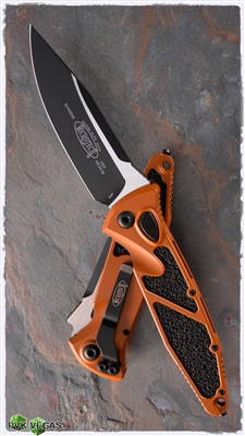 Microtech SOCOM Elite Auto S/E 160A-1OR Black Blade Orange Handle