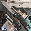 Microtech Standard Issue MSI 210T-11APPMBK Ram-Lok Polymer Body Apocalyptic Partial Serrated Blade Black Tri Grip Handle