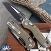 Microtech Standard Issue MSI 210T-1PMOD Ram-Lok Polymer OD Green, Black Blade