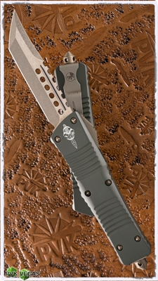 Microtech Combat Hell Hound Signature Series Bronzed OD