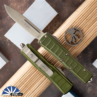 Microtech UTX-85 II S/E Bronze 231II-13ODS OD Green Chassis