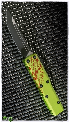 Microtech UTX-85 T/E 233-1Z Black Blade Zombie