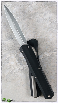 Microtech Cypher D/E 242S-10 Smooth Body Stonewash Blade
