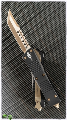 Microtech Troodon Hellhound 619-13 Signature Series Bronzed