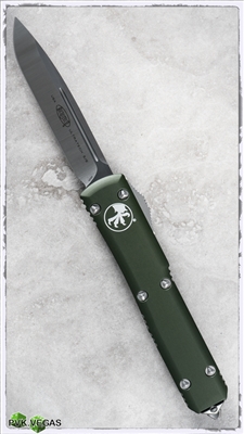 Microtech Ultratech D/A OTF S/E 121-4OD Satin Blade OD Green Handle