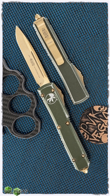 PVK Custom 24K Gold Ultratech S/E Apocalyptic Blade Distressed OD Green