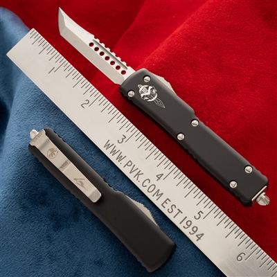 Microtech UTX-70 Hellhound Stonewash Blade