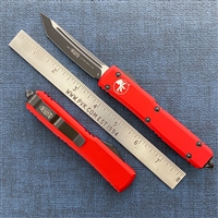 Microtech Ultratech T/E 123-1RD Black Blade Red Handle