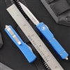 Microtech UTX-70 D/E 147-10BL Stonewash Blue Handle