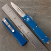 Microtech UTX-70 S/E 148-4BL Satin Blade Blue Body