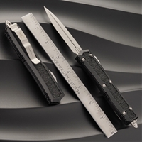 Microtech Makora - D/E 206-10S Stonewash Standard Signature Series