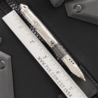 Microtech Kyroh-Mini Pen, Bead Blast Titanium, Tritium