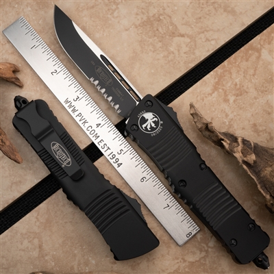 Microtech Combat Troodon S/E 143-2T Black Serrated Blade Tactical