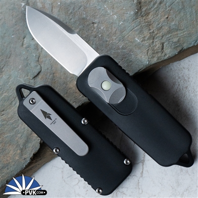 Terrain 365 CAS OTF Terraventium Blade, Black Aluminum Handles