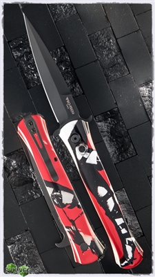 Protech Large Don Auto Red Legs Black BLade