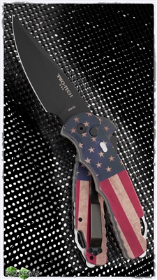 Protech TR-4.41 Tactical Response 4 Vintage Flag Limited Edition Blade DLC