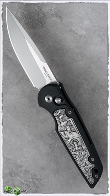 Protech TR-3.50 Shaw Steampunk Satin Blade