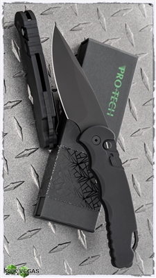 Protech Tactical TR-4.3 Auto OP Sterile Operator Series All Black W/Tritium Button