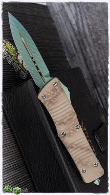 PVK Custom Rattle Cerakote Combat Troodon D/E Rattle Green Blade