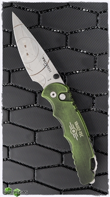 PVK Custom Cerakote Fallout Protech TR-4MA.1 Manual Stonewash Blade