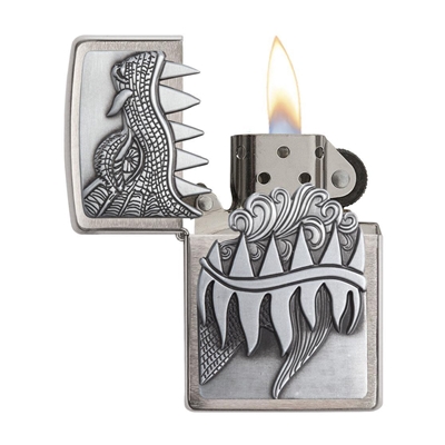 Zippo Lighter 28969 Fire Breathing Dragon