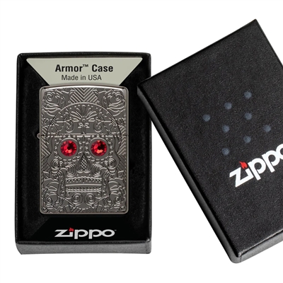 Zippo Lighter 49300 Crystal Skull