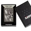 Zippo Lighter Armor Case 49350 Retro Star