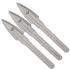 Quartermaster Kogi Throwing Knives Silver (Set of 3)