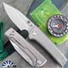 Chaves Ultramar Scapegoat Street Satin M390 Clip Point, Stonewash Titanium Handle