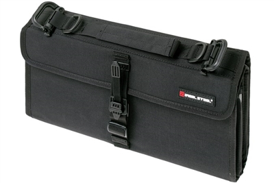 Real Steel Pilgrim 22 Knife Storage Bag, Black Nylon