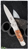 Santa Fe Stoneworks Tesoro, Orange Coral & Zinc Inlays, Satin VG-10