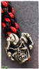 Schmuckatelli Jester Skull Bead w/ Lanyard