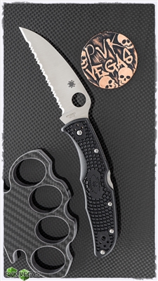 Spyderco Endura 4 Wharncliffe, Black FRN, VG-10