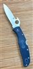 Spyderco Endura 4 W/Emerson Opener, VG-10, Gray/Black FRN