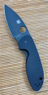 Spyderco Efficient, Black G-10