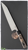 Spyderco Itamae Gyuto Chef Knife, Burl/G10 Handle, SUS410