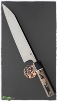 Spyderco Itamae Gyuto Chef Knife, Burl/G10 Handle, SUS410