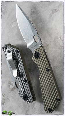 Strider SnG Double Gunner Grip Green G10