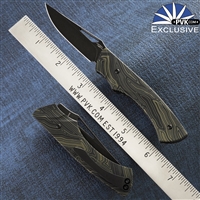 Tuch Knives Klick Dual Action Scale Release G-Mascus Scales DLC Blade