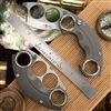 TWOSUN TS330 Folding Knuck Knife Titanium