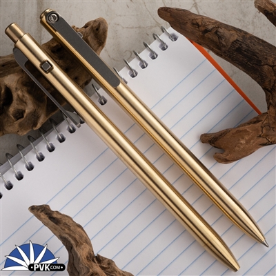Tactile Turn Slim Side Click Pen, Standard Bronze