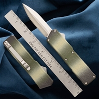 Taiwan Lightning Camo Handle Silver Double Edge Plain Edge