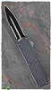 Taiwan Lightning Gray Handle Two Tone Double Edge Partial Serrated Blade