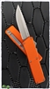 Taiwan Lightning Orange Handle Silver Single Edge Blade