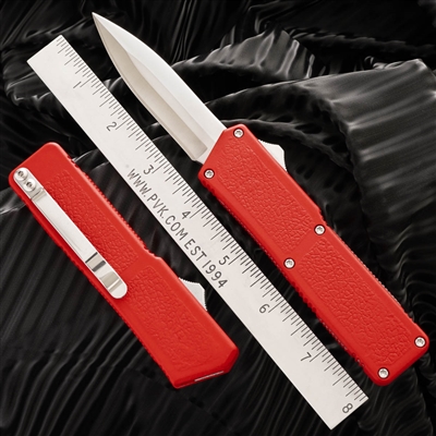 Taiwan Lightning Red Handle Two Tone Double Edge